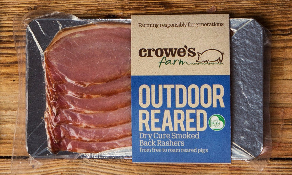 Outdoor Reared Dry Cure Smoked Back Rashers