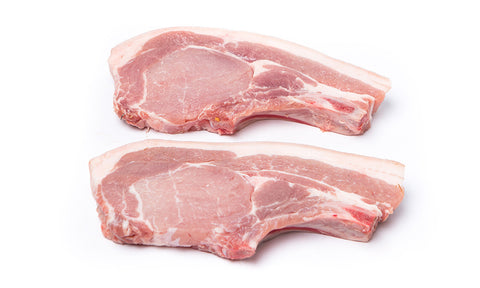 Outdoor Reared Bone in Pork Chops